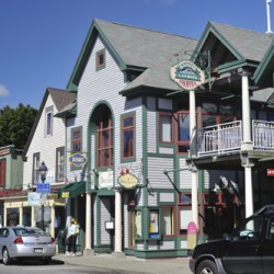 Buildings in a downtown area.