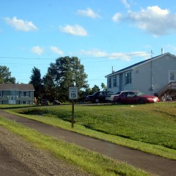 Houses on a street