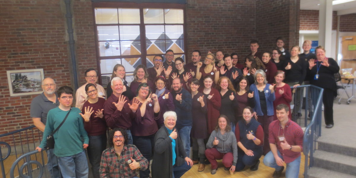 photo of the volunteers at ASL Tax Day