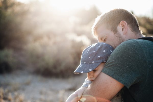 child and father